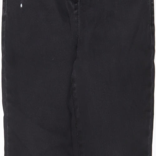 M&Co Womens Grey Cotton Jegging Jeans Size 12 L26 in Regular