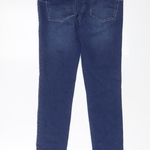 NEXT Womens Blue Cotton Jegging Jeans Size 10 L28 in Regular