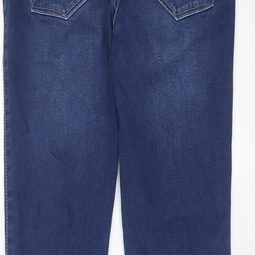 NEXT Womens Blue Cotton Jegging Jeans Size 10 L28 in Regular