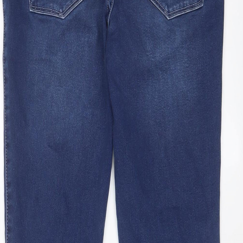 NEXT Womens Blue Cotton Jegging Jeans Size 10 L28 in Regular