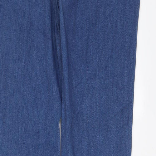 NEXT Womens Blue Cotton Jegging Jeans Size 14 L30 in Regular