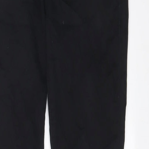 YESYES Womens Black Cotton Skinny Jeans Size 10 L29 in Regular Zip