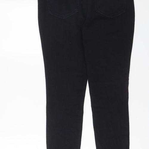 NEXT Womens Black Cotton Jegging Jeans Size 12 L27 in Regular