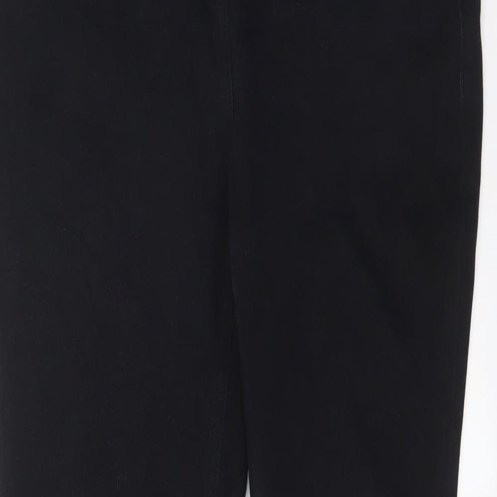 NEXT Womens Black Cotton Jegging Jeans Size 12 L27 in Regular