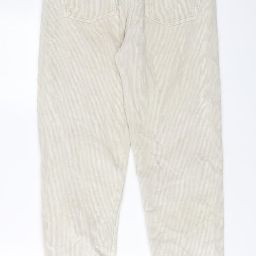 BDG Womens Beige Cotton Trousers Size 29 in L32 in Regular Zip