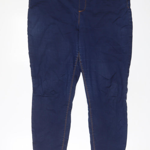 Dunnes Stores Womens Blue Cotton Jegging Jeans Size 16 L28 in Regular