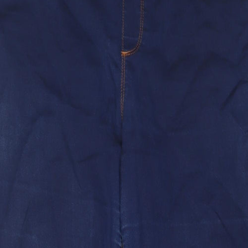 Dunnes Stores Womens Blue Cotton Jegging Jeans Size 16 L28 in Regular