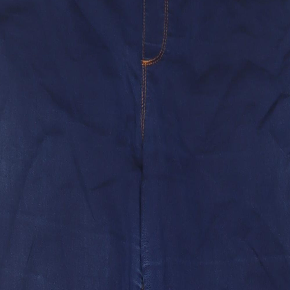 Dunnes Stores Womens Blue Cotton Jegging Jeans Size 16 L28 in Regular