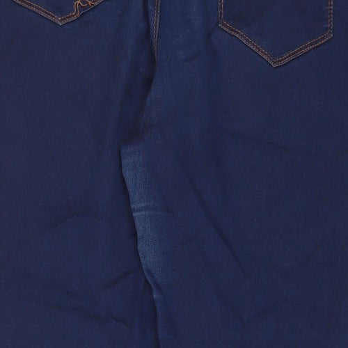 Dunnes Stores Womens Blue Cotton Jegging Jeans Size 16 L28 in Regular