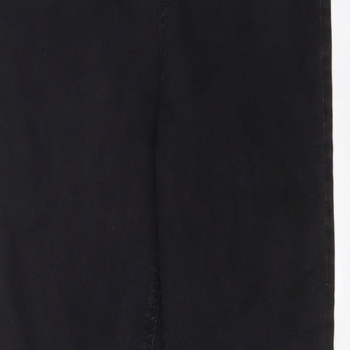 Marks and Spencer Womens Black Cotton Jegging Jeans Size 14 L25 in Regular