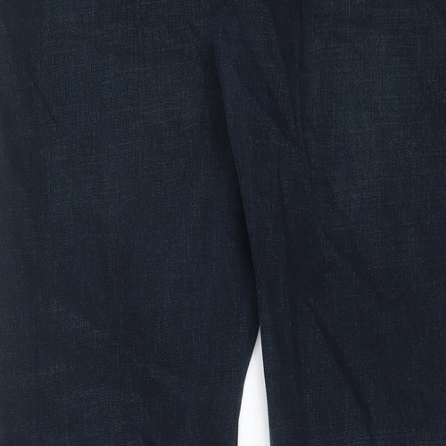 Paul Smith Mens Blue Cotton Straight Jeans Size 34 in L31 in Regular Zip