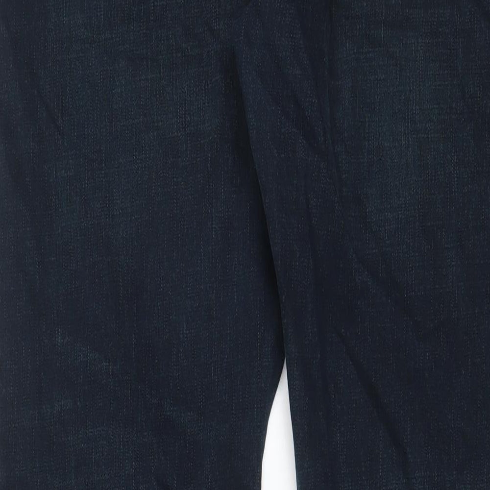 Paul Smith Mens Blue Cotton Straight Jeans Size 34 in L31 in Regular Zip