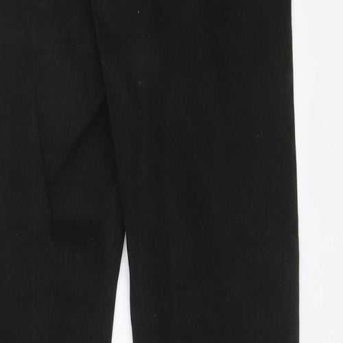 Levi's Mens Black Cotton Straight Jeans Size 28 in L30 in Regular Zip