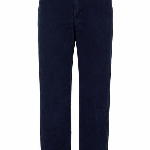Half Womens Blue Cotton Straight Jeans Size 29 in L30 in Regular Zip