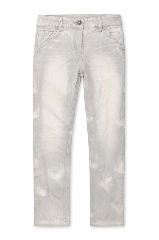 NEXT Boys Grey Spotted Cotton Skinny Jeans Size 11 Years L26 in Regular Zip