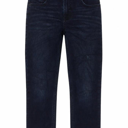 TU Boys Blue Cotton Skinny Jeans Size 9 Months L21 in Regular Zip