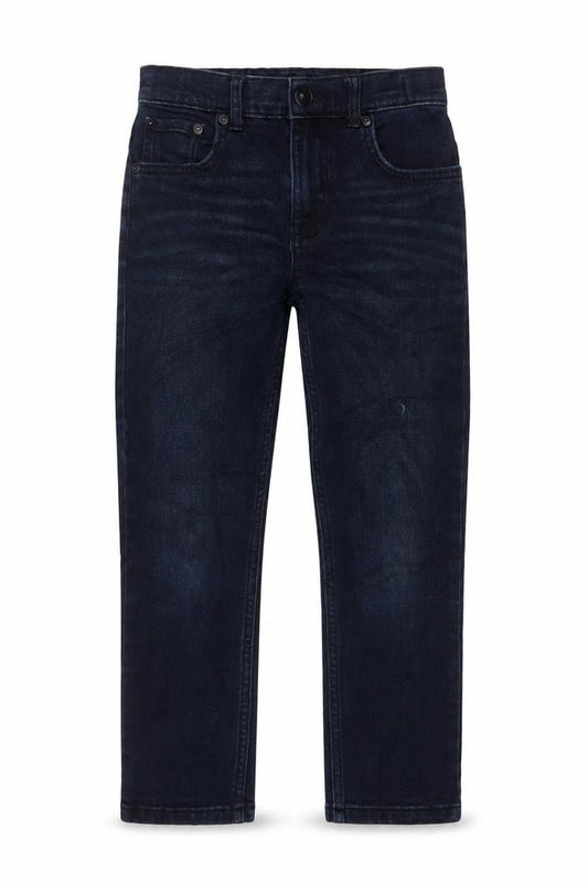 TU Boys Blue Cotton Skinny Jeans Size 9 Months L21 in Regular Zip