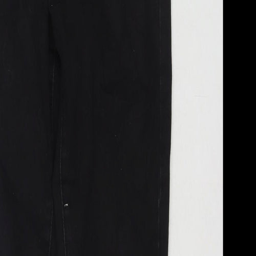 Denim & Co. Womens Black Cotton Skinny Jeans Size 12 L30 in Regular Zip