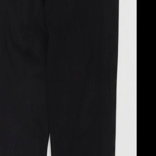 Denim & Co. Womens Black Cotton Skinny Jeans Size 12 L30 in Regular Zip