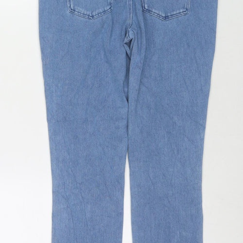 Uniqlo Womens Black Cotton Jegging Jeans Size M L24 in Regular