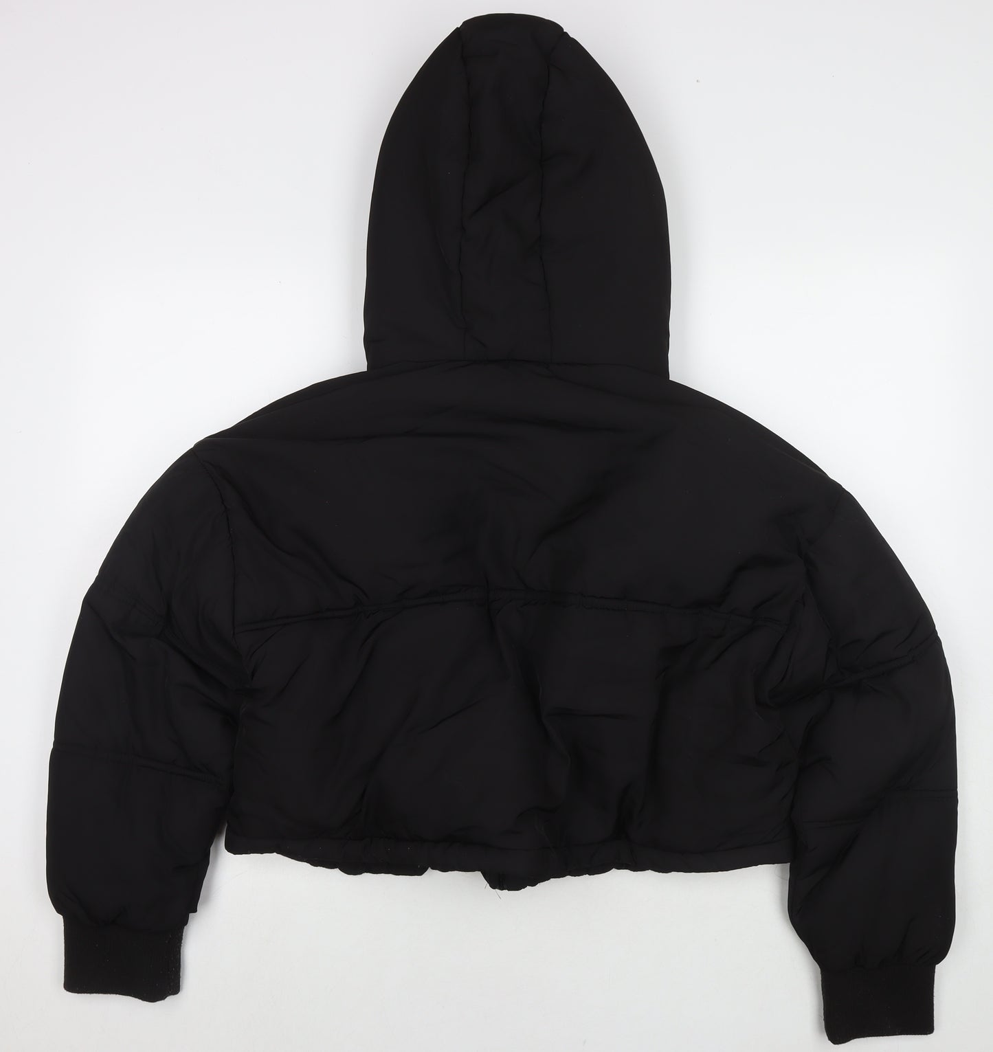 Topshop Womens Black Jacket Size 16 Zip