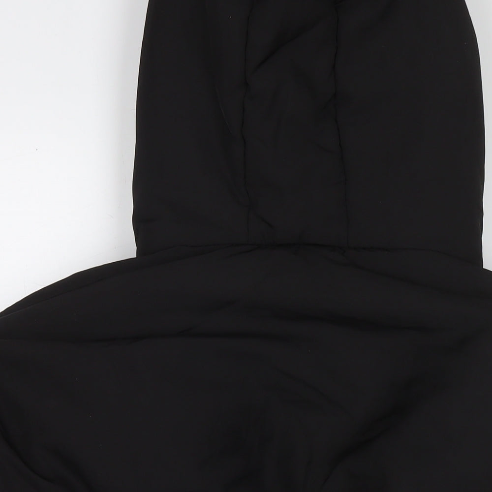 Topshop Womens Black Jacket Size 16 Zip