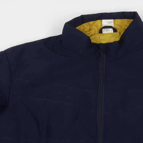 DECATHLON Womens Blue Jacket Size 2XL Zip