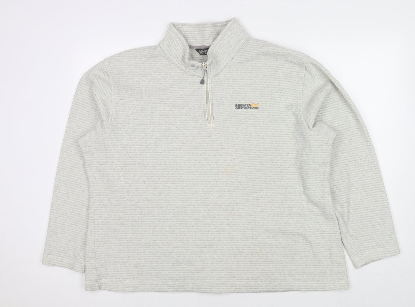 Regatta Womens Grey Polyester Pullover Sweatshirt Size 22 Pullover