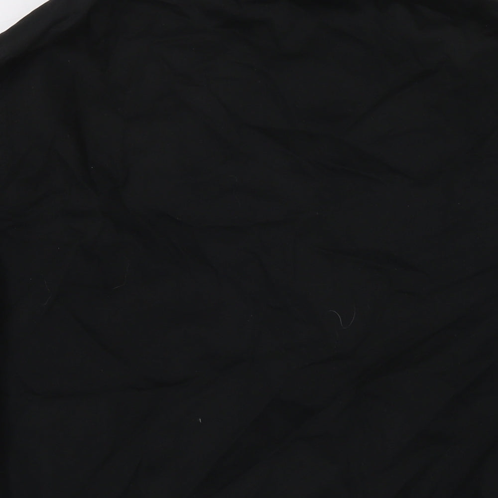 New Look Mens Black Bomber Jacket Jacket Size M Zip