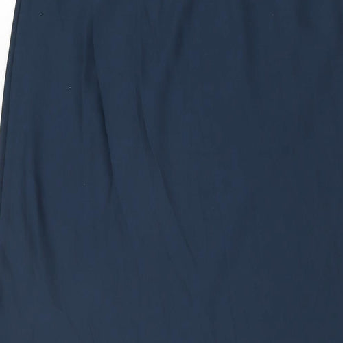 Red Herring Womens Blue Polyester Flare Skirt Size 10