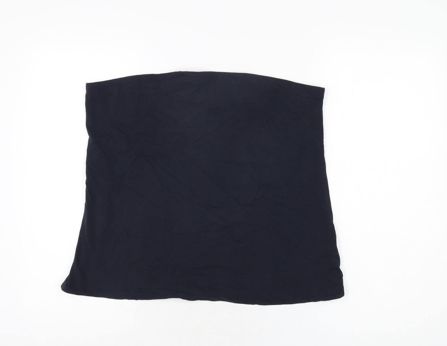 NEXT Womens Blue Cotton Basic T-Shirt Size 20 Off the Shoulder