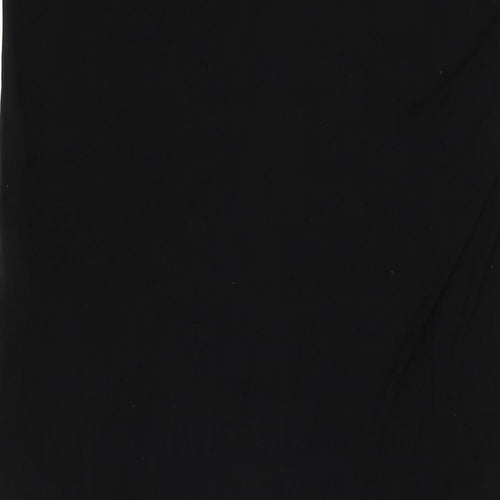 Zara Womens Black Viscose Shift Size L Round Neck Pullover