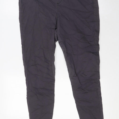 George Womens Grey Cotton Skinny Jeans Size 12 L28 in Regular - Jeggin
