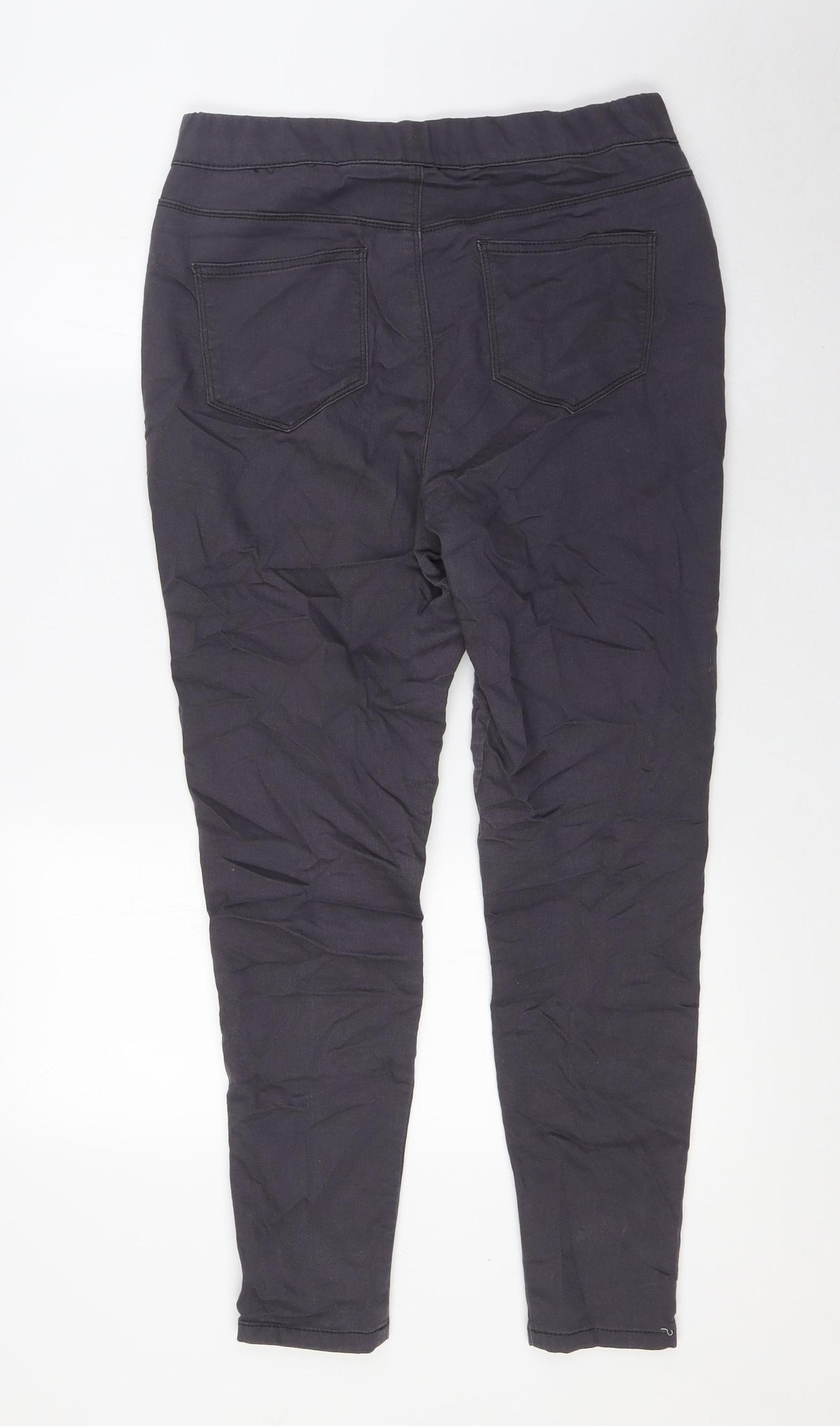 George Womens Grey Cotton Skinny Jeans Size 12 L28 in Regular - Jeggin