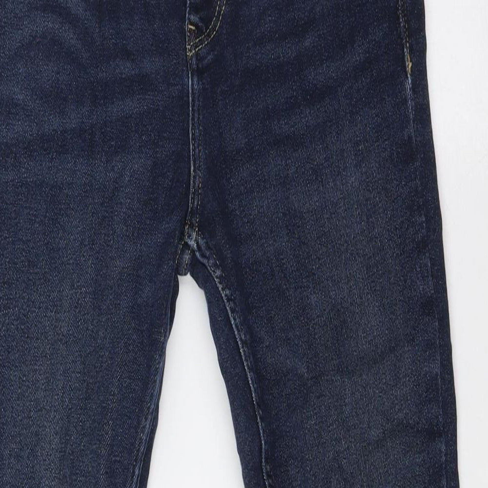 River Island Womens Blue Cotton Skinny Jeans Size 8 L27 in Regular