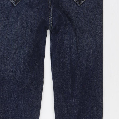 River Island Womens Blue Cotton Skinny Jeans Size 8 L27 in Regular