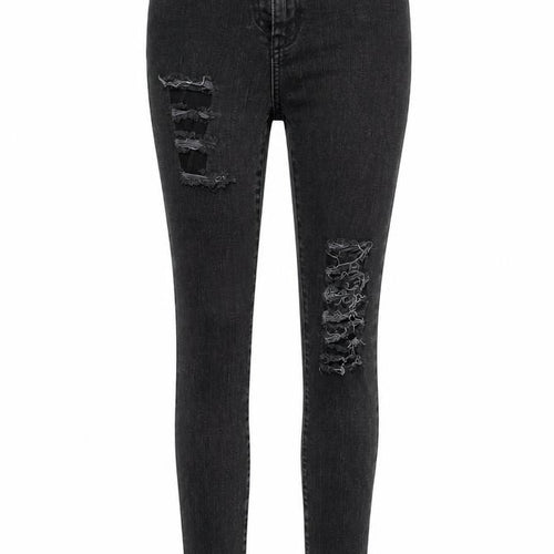 NEXT Womens Black Cotton Skinny Jeans Size 10 L28 in Regular Zip