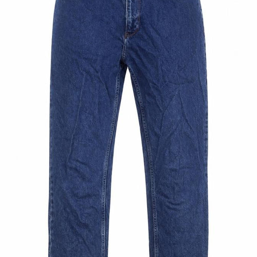 MNG Womens Blue Cotton Mom Jeans Size 8 L28 in Regular Zip