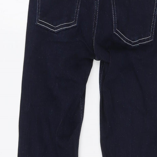 River Island Womens Blue Cotton Bootcut Jeans Size 6 L29 in Regular Zip - Denim
