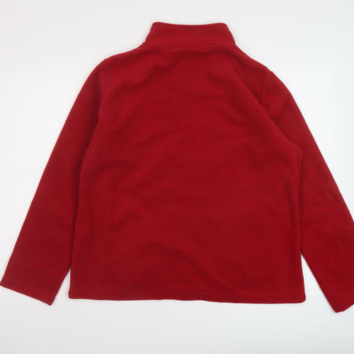 EWM Womens Red Jacket Size 14 Zip