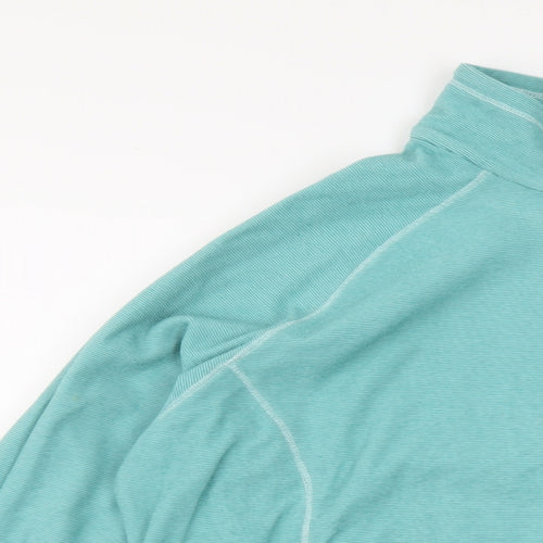 Regatta Womens Blue Polyester Pullover Sweatshirt Size 16 Zip