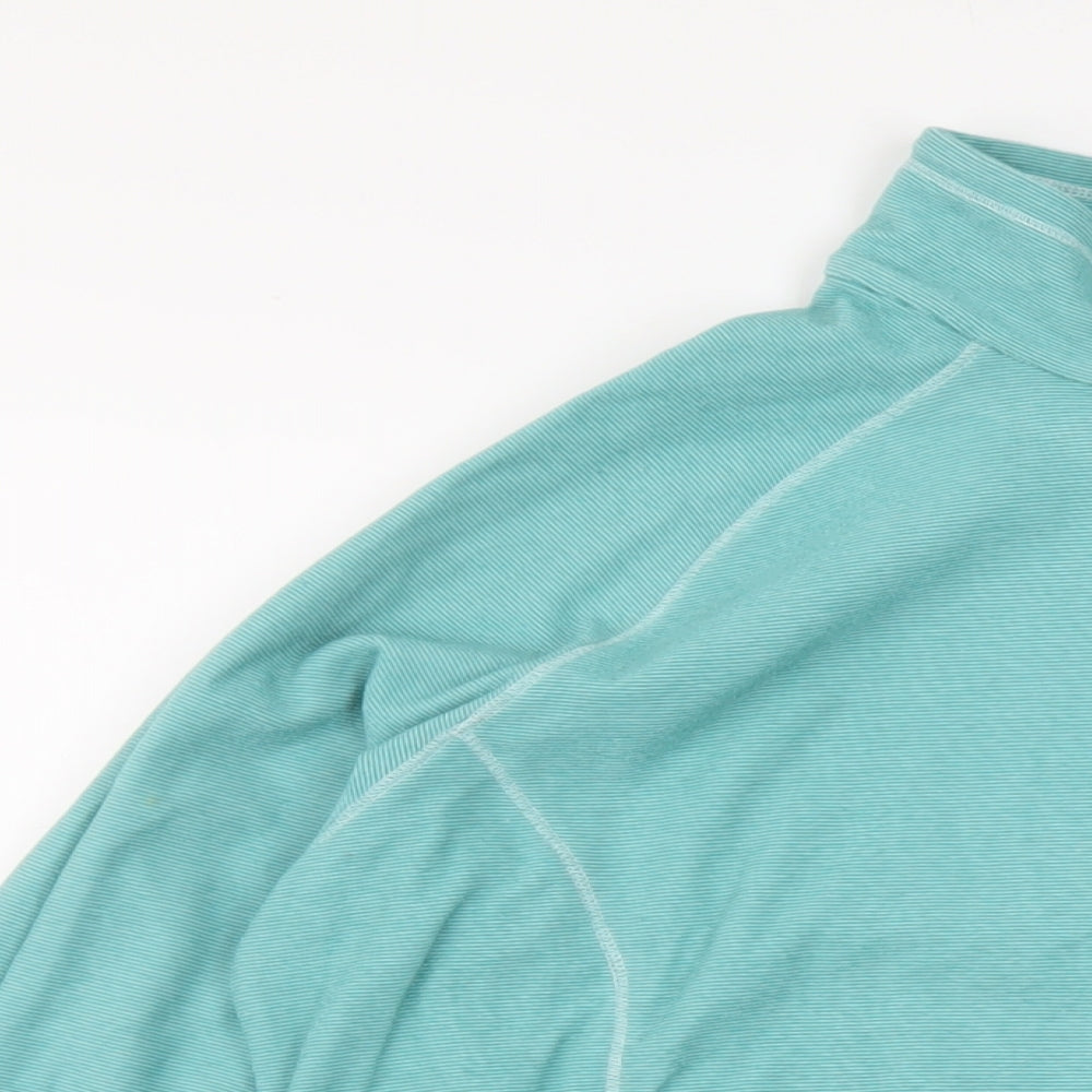 Regatta Womens Blue Polyester Pullover Sweatshirt Size 16 Zip