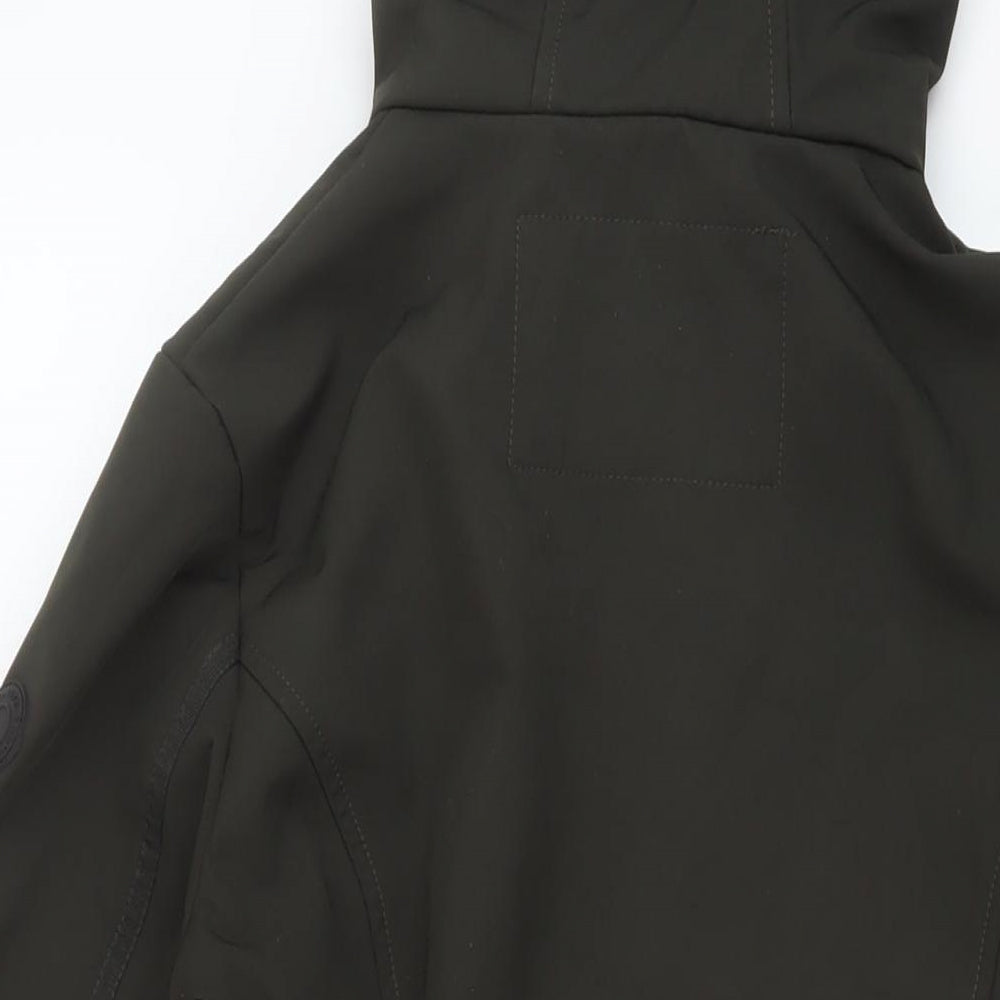 French Connection Womens Green Parka Coat Size M Zip
