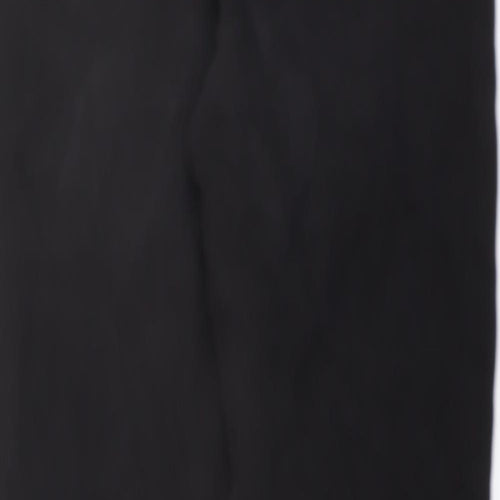 COLLUSION Womens Black Cotton Mom Jeans Size 6 L29 in Regular Button
