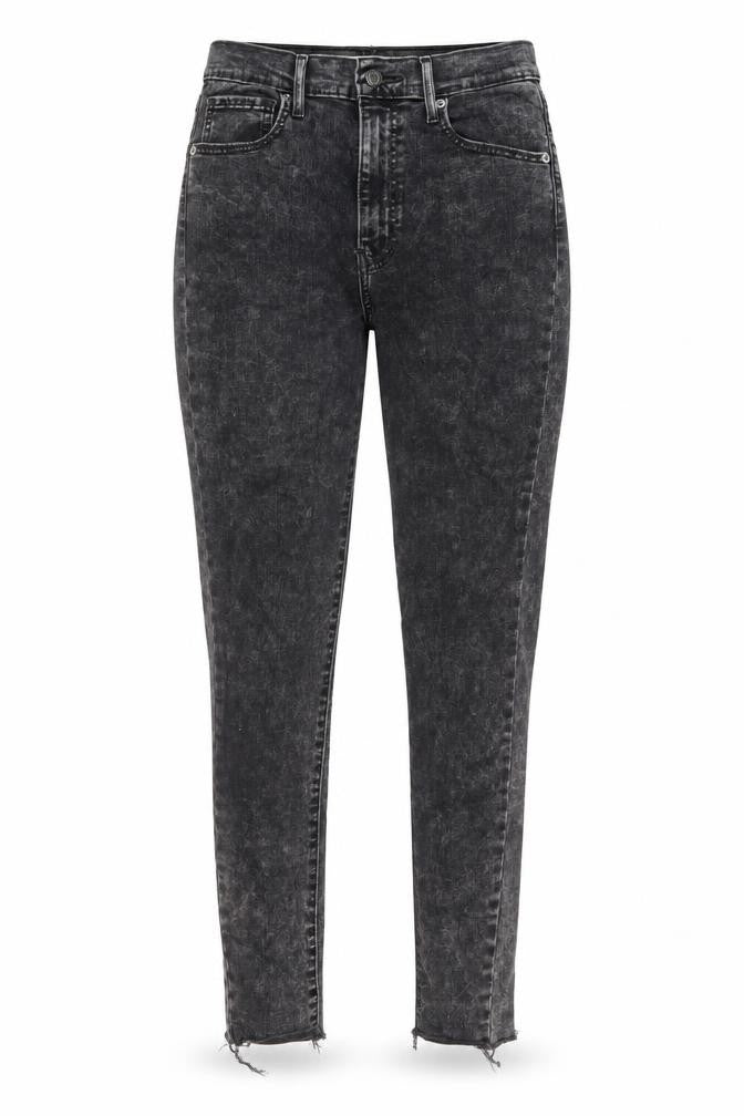 Levi's Womens Grey Cotton Skinny Jeans Size 28 in L28 in Regular Button