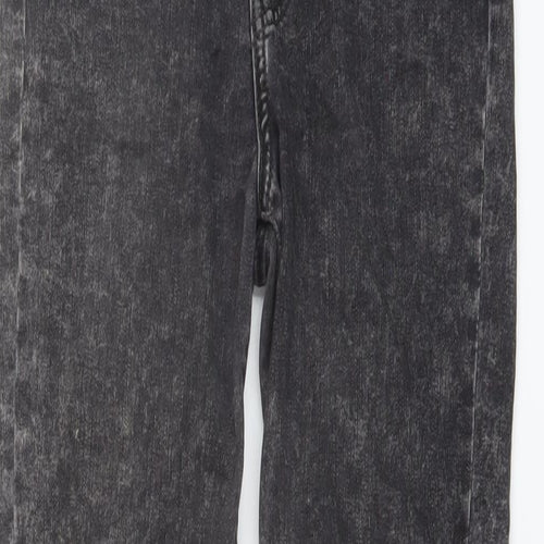 Levi's Womens Grey Cotton Skinny Jeans Size 28 in L28 in Regular Button