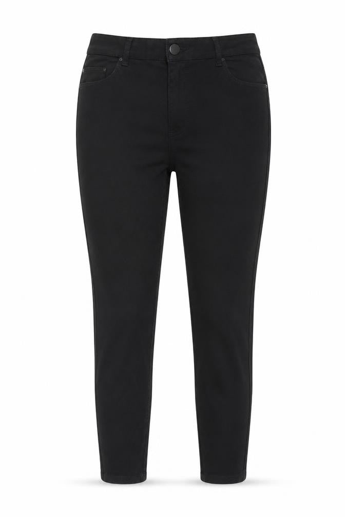 Marks and Spencer Womens Black Cotton Jegging Jeans Size 10 L24 in Regular Button