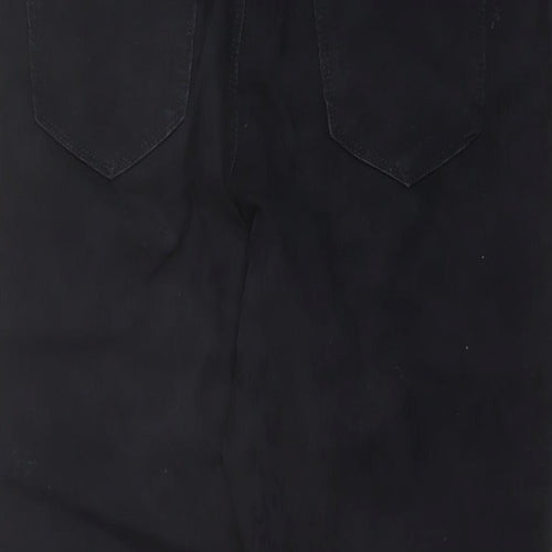 Marks and Spencer Womens Black Cotton Jegging Jeans Size 10 L24 in Regular Button