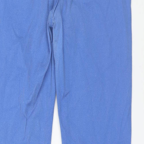 Miso Womens Blue Cotton Skinny Jeans Size 10 L30 in Regular Zip
