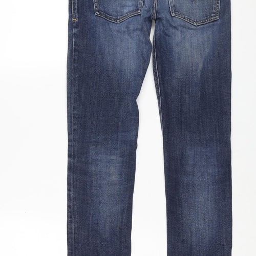 Diesel Mens Blue Cotton Skinny Jeans Size 29 in L32 in Regular Zip
